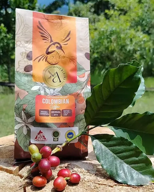 Coffee Alvira Colombian Coffee – Café Tostado y Molido 100% Arábico – 227 g