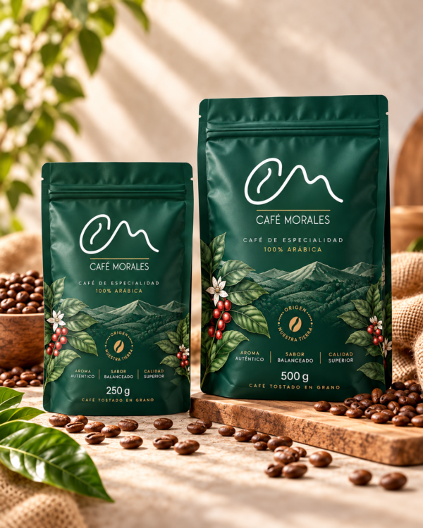 Café Morales Tostado en Grano – 250 g y 500 g