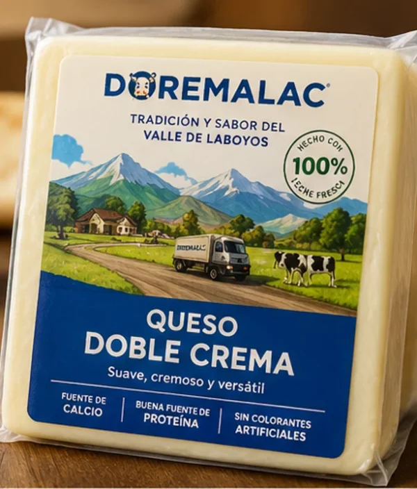 Queso Doble Crema DOREMALAC 500 g